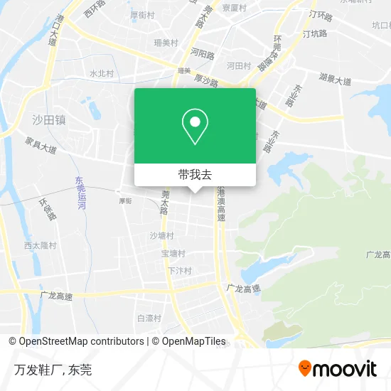 万发鞋厂地图