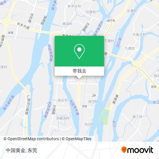 中国黄金地图