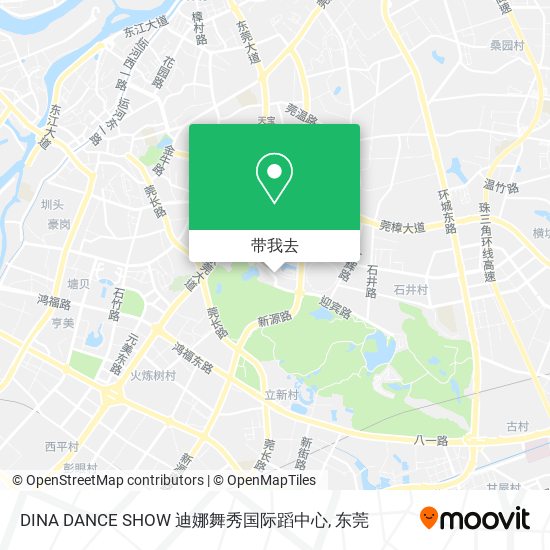DINA DANCE SHOW 迪娜舞秀国际蹈中心地图