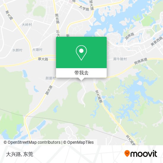 大兴路地图
