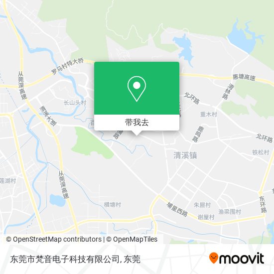 东莞市梵音电子科技有限公司地图