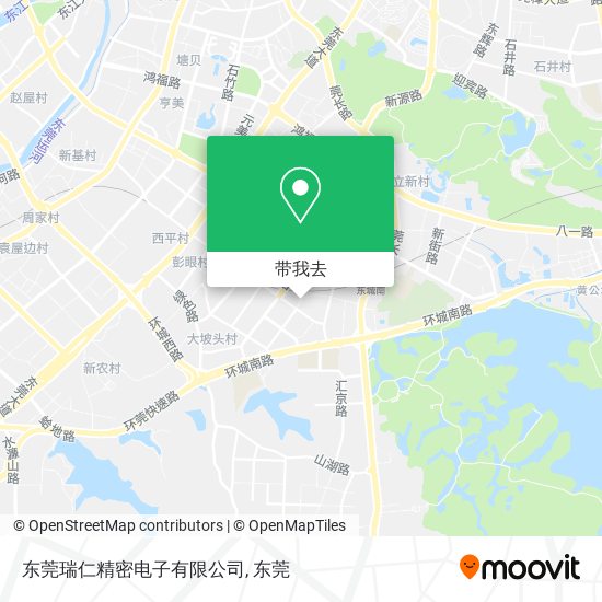东莞瑞仁精密电子有限公司地图
