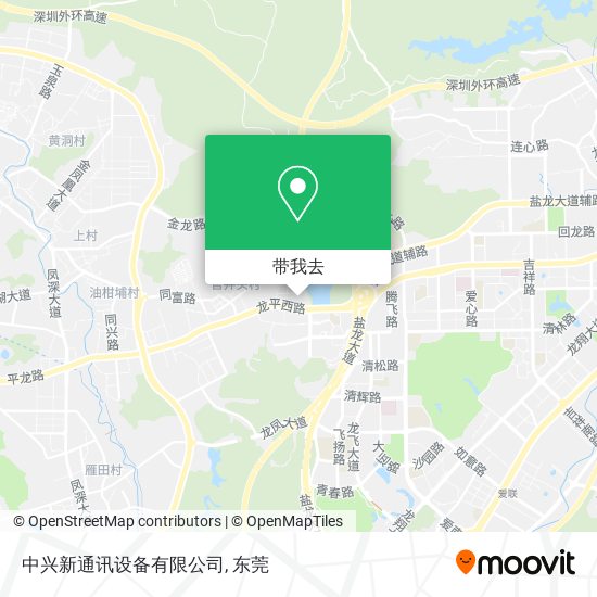 中兴新通讯设备有限公司地图