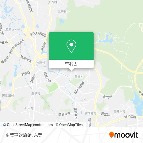 东莞亨达旅馆地图