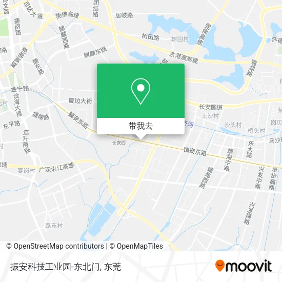 振安科技工业园-东北门地图