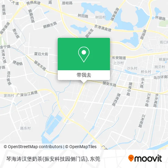 琴海涛汉堡奶茶(振安科技园侧门店)地图