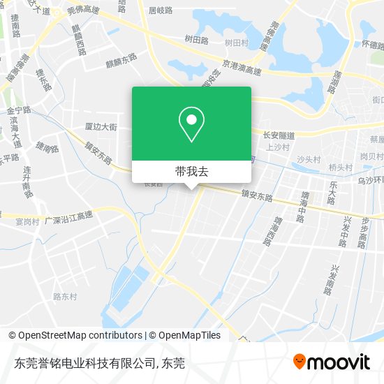 东莞誉铭电业科技有限公司地图