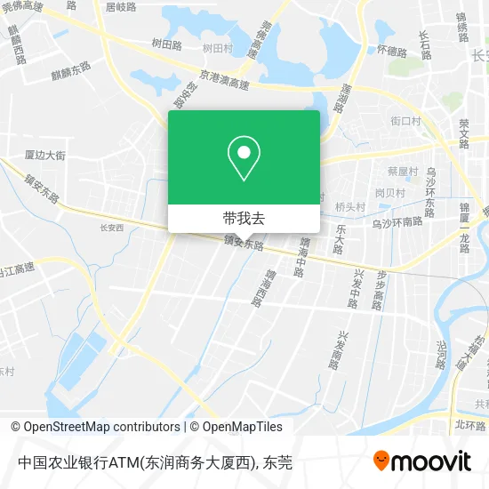 中国农业银行ATM(东润商务大厦西)地图