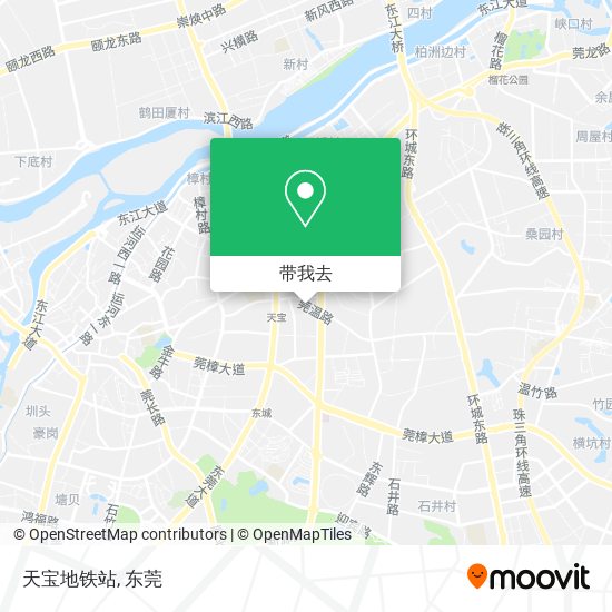 天宝地铁站地图