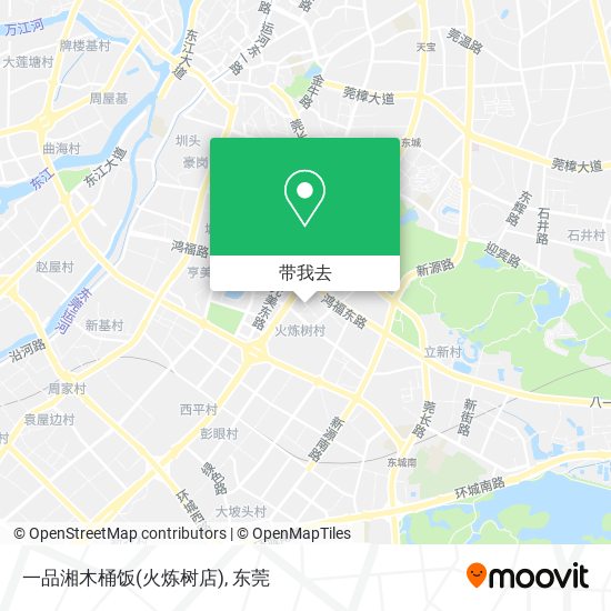 一品湘木桶饭(火炼树店)地图