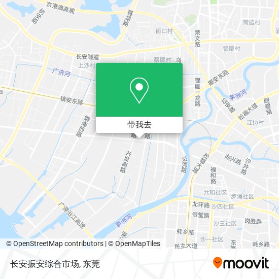 长安振安综合市场地图