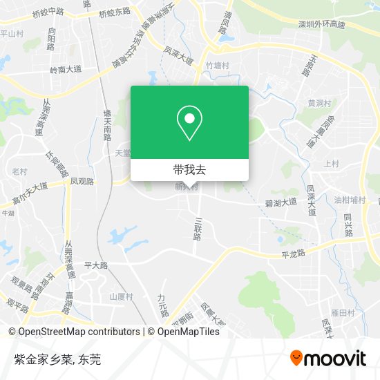 紫金家乡菜地图