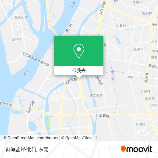 御海蓝岸-北门地图