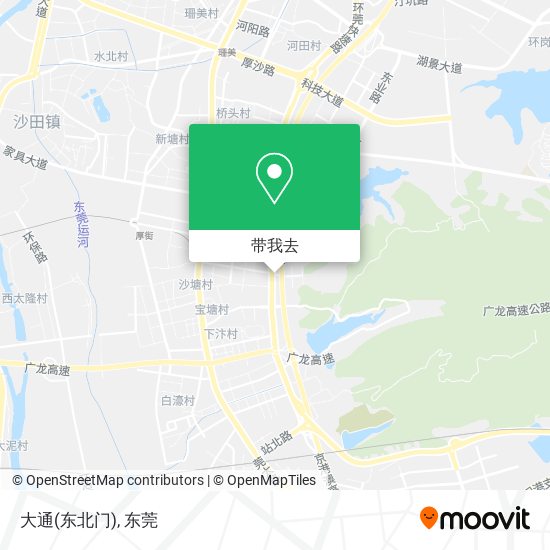 大通(东北门)地图