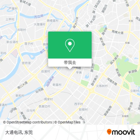 大通电讯地图