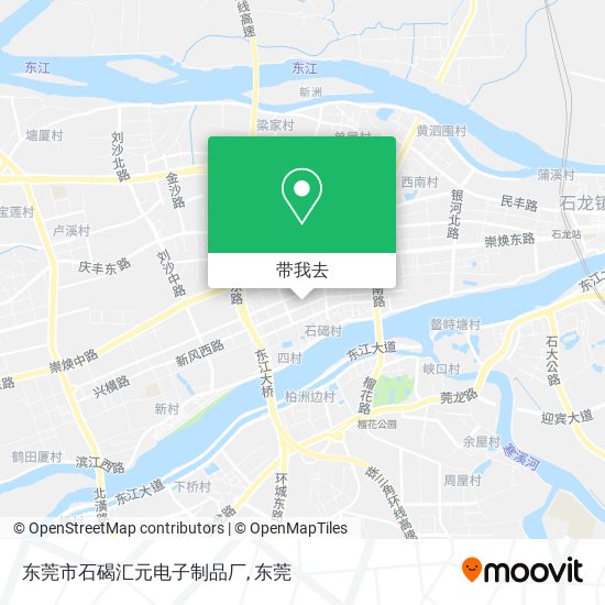 东莞市石碣汇元电子制品厂地图