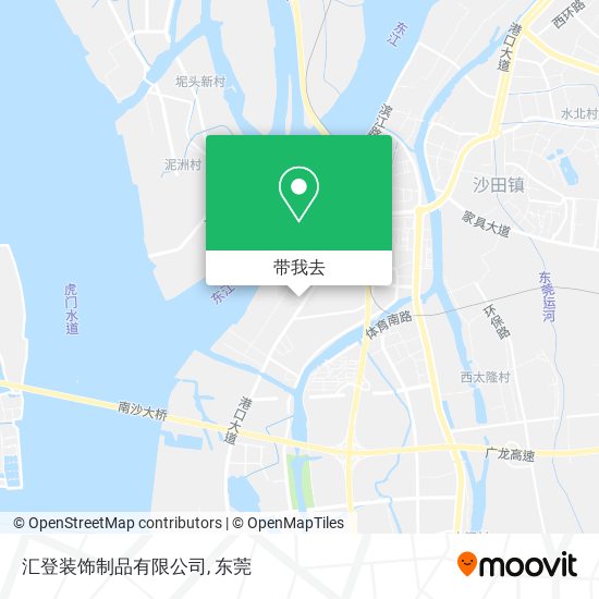 汇登装饰制品有限公司地图