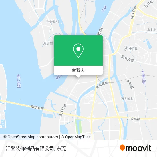 汇登装饰制品有限公司地图