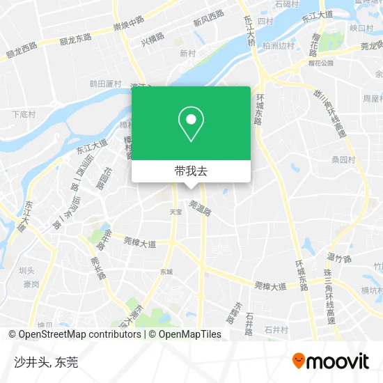 沙井头地图