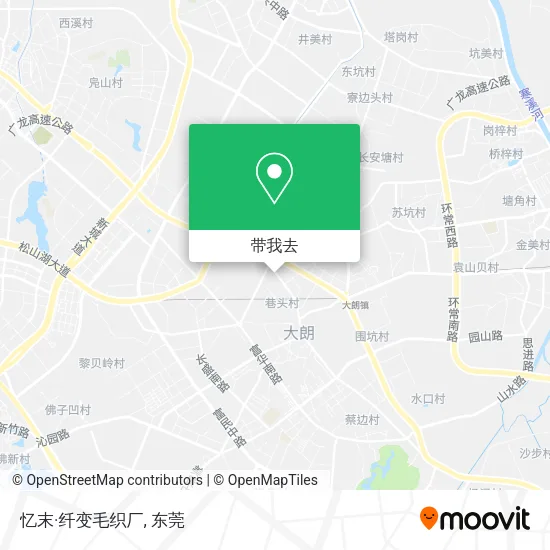 忆末·纤变毛织厂地图
