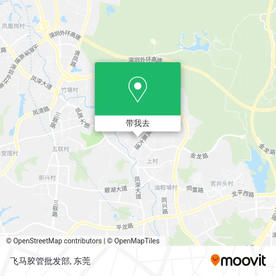 飞马胶管批发部地图