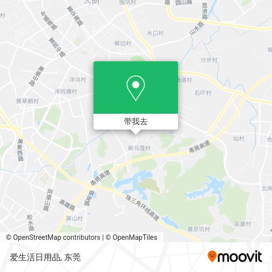 爱生活日用品地图