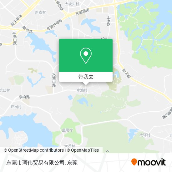 东莞市珂伟贸易有限公司地图