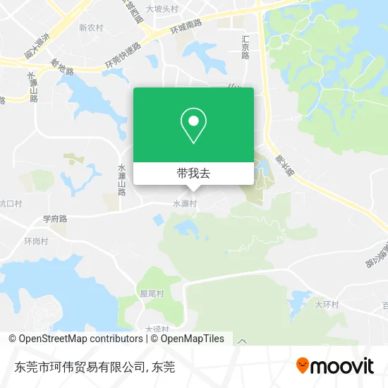 东莞市珂伟贸易有限公司地图