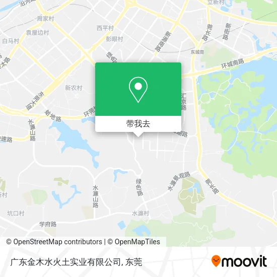 广东金木水火土实业有限公司地图