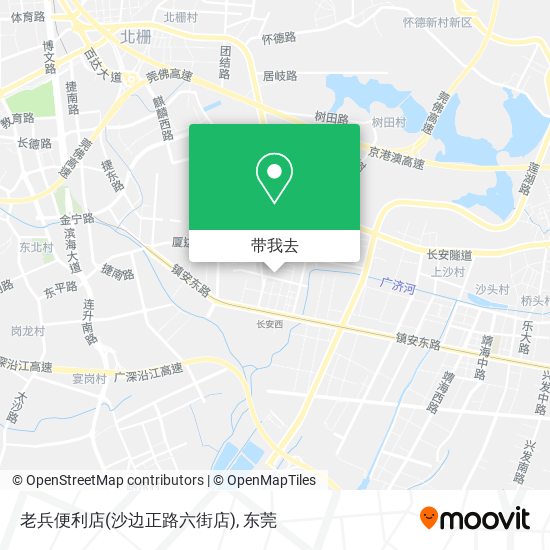 老兵便利店(沙边正路六街店)地图