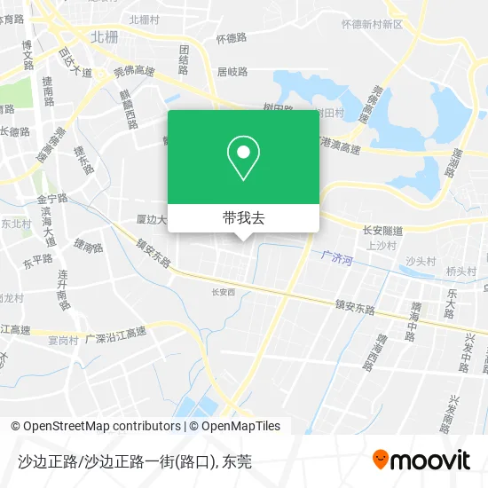 沙边正路/沙边正路一街(路口)地图