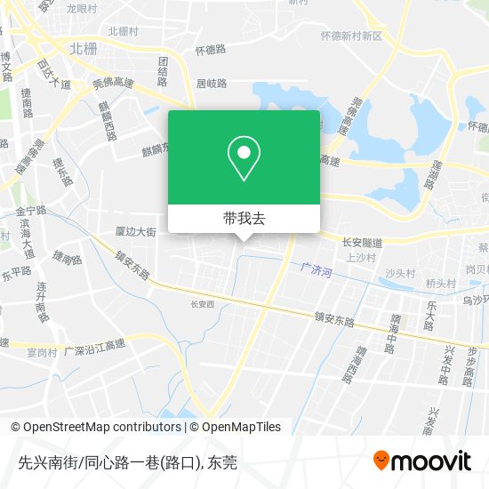 先兴南街/同心路一巷(路口)地图