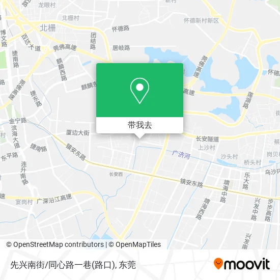 先兴南街/同心路一巷(路口)地图