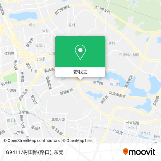 G9411/树田路(路口)地图