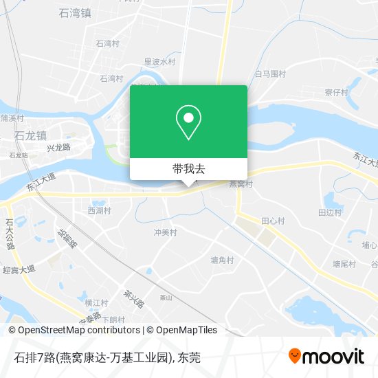 石排7路(燕窝康达-万基工业园)地图