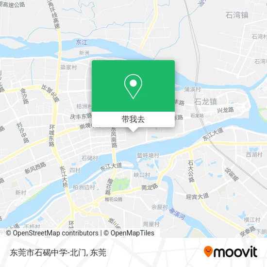 东莞市石碣中学-北门地图