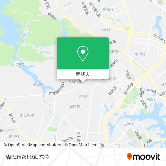 森氏精密机械地图