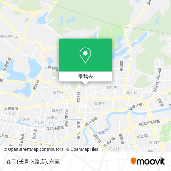 森马(长青南路店)地图