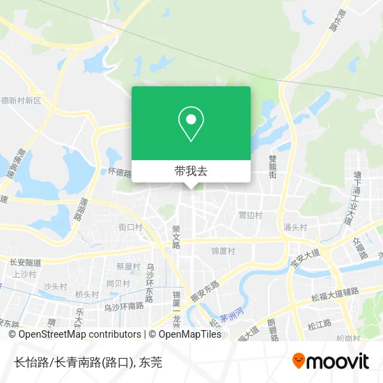 长怡路/长青南路(路口)地图