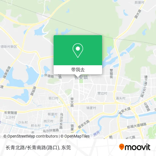 长青北路/长青南路(路口)地图