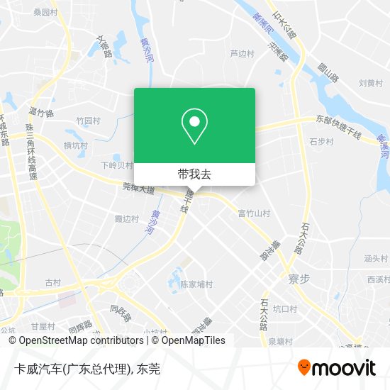 卡威汽车(广东总代理)地图
