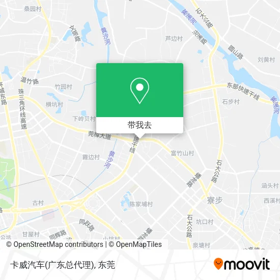 卡威汽车(广东总代理)地图