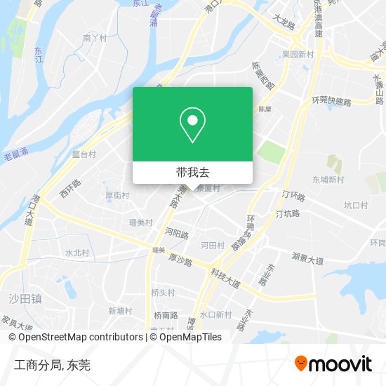 工商分局地图