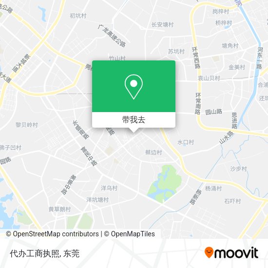 代办工商执照地图
