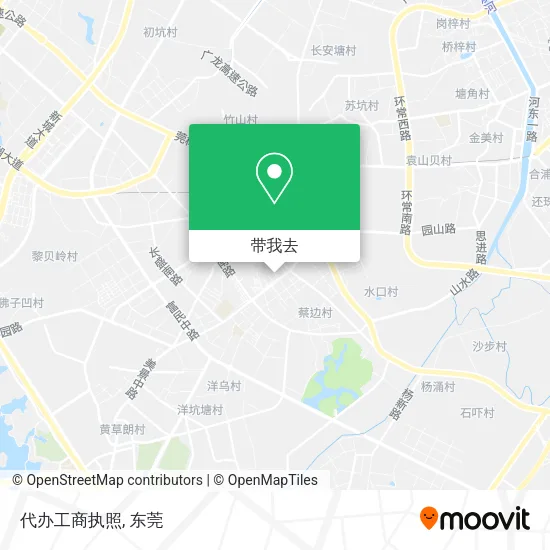 代办工商执照地图