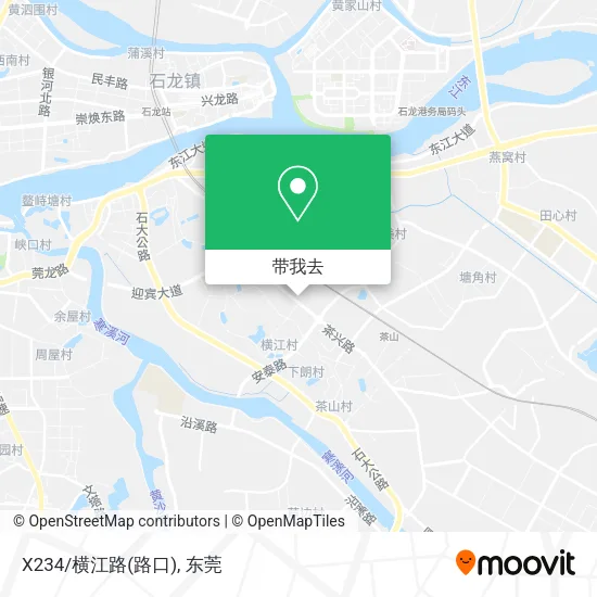 X234/横江路(路口)地图