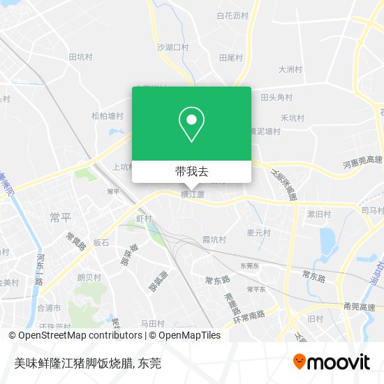 美味鲜隆江猪脚饭烧腊地图