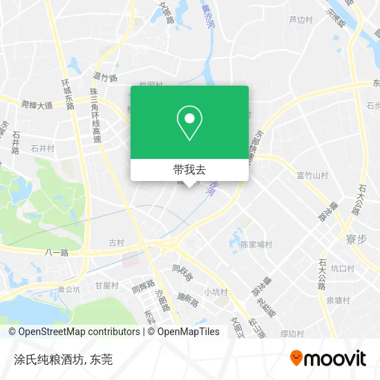 涂氏纯粮酒坊地图