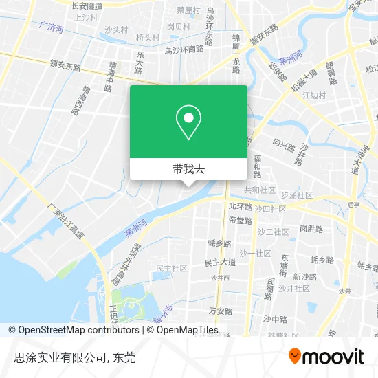 思涂实业有限公司地图