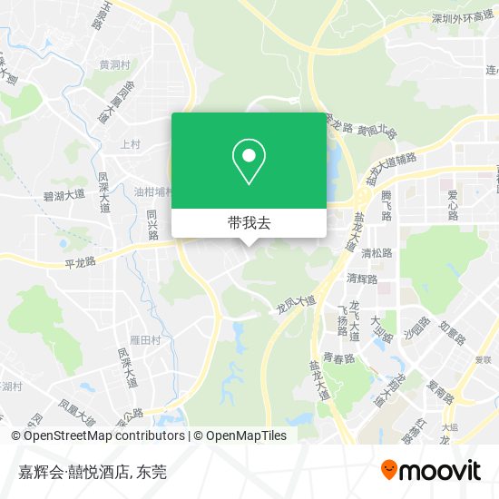 嘉辉会·囍悦酒店地图
